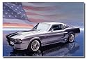 Shelby Mustang GT500 Poster Print, 36x24