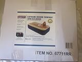 Comfort-rest Supreme Rising Comfort Twin Size Airbed with Built-in Electric Pump