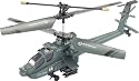 RC Gyro Glide TM Apache Helicopter Military Green Model 25-103is (supports USB Charging)