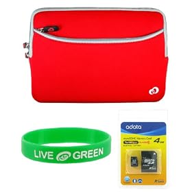 Buy Acer Aspire One AOA150 8.9-Inch Netbook Compatible Neorpene Sleeve Case and 4 GB Micro SDHC... by Young Micro