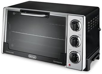 Delonghi Convection Toaster Oven 6 Slice Multi-Function 12 In. Pizza Non-Stick Interior