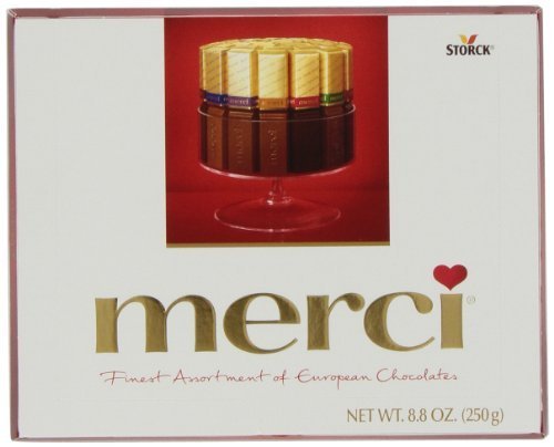 Merci European Chocolates, Assortment, 8.8-Ounce Boxes (Pack of 2) by Merci [Foods]
