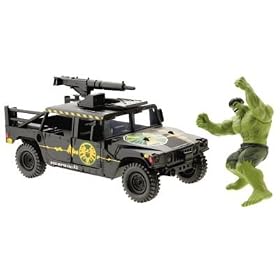 Humvee With Hulk Figure