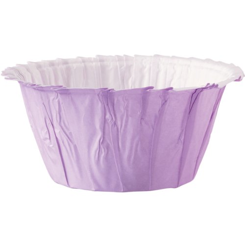 Wilton Lavender Ruffle Cupcake Cups, 24-Pack- Discontinued By Manufacturer
