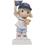 Precious Moments Chicago Cubs Girl Fan-Tastic Day Figurine