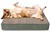 Buddy Beds - Orthopedic Memory Foam Dog Bed - Large Rectangular - Beach Blues