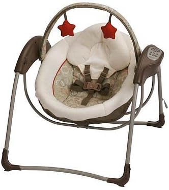 Glider Cradling Travel Portable Musical Baby Swing Forecaster