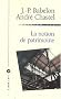 La notion de patrimoine