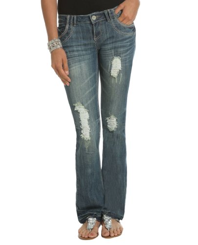 Wet Seal Destroyed Flare Jean Wet Seal Destroyed Flare Jean