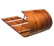 Mountain Boy Sledworks 4-Ft. Wood Toboggan - 48in.L x 18in.W x 16in.H, Model# MB4-0610-11