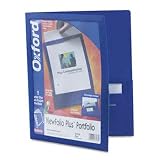 Oxford® ViewFolioTM Plus Poly Portfolios PORTFOLIO,VIEWFOLI PKT,BE (Pack of30)