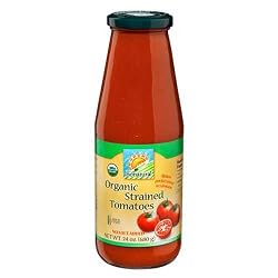 Bionaturae Tomatoes, Og, Strained, 24-Ounce (Pack of 6)