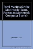Excel macros for the Macintosh