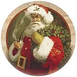 Set of Four Spirit of Santa Coasters - Style TSTB1