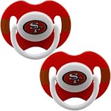 San Francisco 49ers 2 Pack Pacifiers