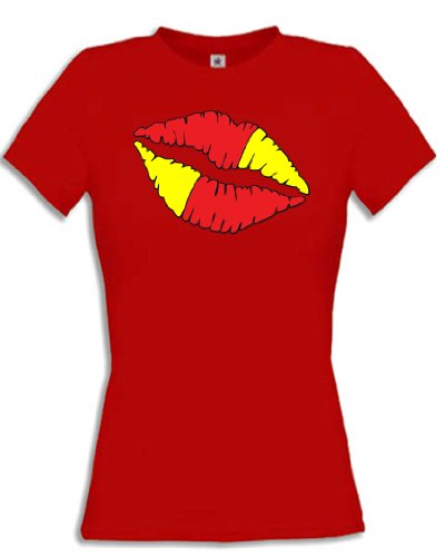 FRAUEN FUSSBALL EM 2013 – SPANIEN FAN 3186(F-R) Gr. L