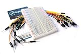 microtivity 400-point Experiment Breadboard w/ Jumper Wires