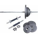 CAP Barbell Regular Grey 110-Pound Weight Set