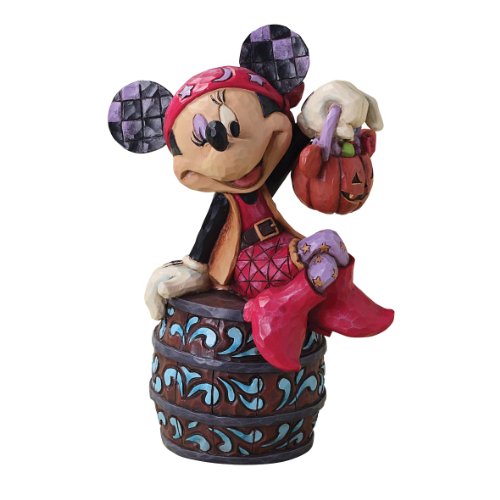 Disney Traditions by Jim Shore Pirate Minnie Figurine, 6.125-Inch