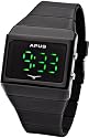 APUS Delta Black-Green Montre LED pour Hommes Point Culminant de Design