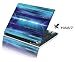 15.4 Laptop Notebook Skins Sticker Cover H667 Blue Design (Brand New with 2 FREE touch pad decals)