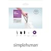 simplehuman Bin Liners, Pack of 20, 38 Litre, Code K
