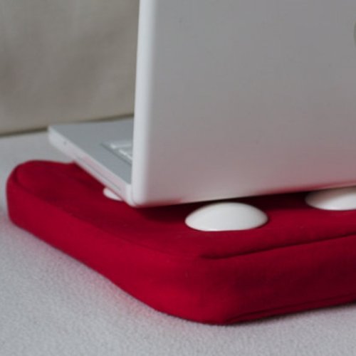 Bosign SURF PILLOW Laptop Kissen rot-weiß