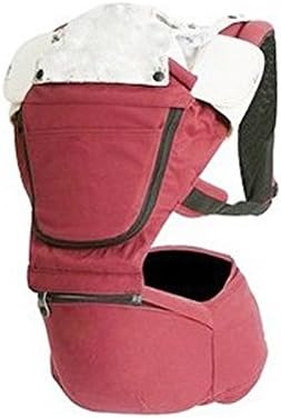 Baby Hip Seat Hugger Stable Positions Comfor Baby Carrier Red for Whole Seasons