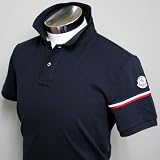 【MONCLER モンクレール】 メンズ ポロシャツ ブラック 8345500 84093 999 並行輸入品