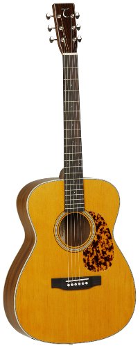 Tanglewood SolidTop Spruce/Mahogny Guitar, Honey Amber Gloss (TW40-O-AN) On Sale