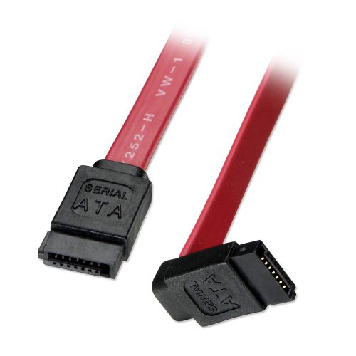 Lindy Internes SATA-Kabel mit abgewinkeltem Stecker 0 50 m Lindy Internes SATA-Kabel mit abgewinkeltem Stecker 0 50 m