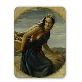 An Israeli Mother, 1857/1860 (oil on canvas).. - Mouse Mat Art247 Highest Quality Natural Rubber Mouse Mats - Mouse Mat