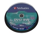 Verbatim DVD-RW 4.7GB - Confezione da 10