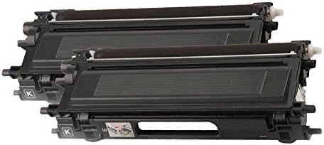 NUINKO 2 Pack Compatible Brother TN115 Black Toner Cartridge for Brother MFC-9840CDW HL-4040CN MFC-9440CN MFC-9450CDN HL-4070CDW DCP-9045CDN DCP-9040CN HL-4040CDN Printers