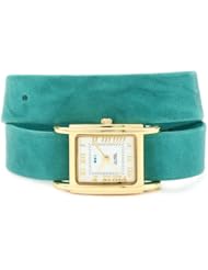 La Mer Collections Womens LMGB1000 Gift Box Collection Grey Teal Royal Watch