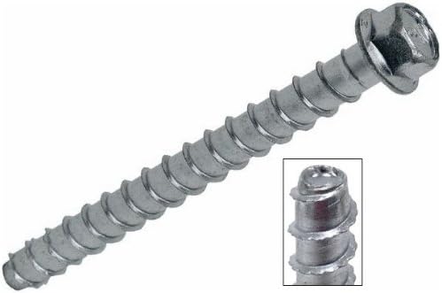 Simpson Strong Tie THD50400H 1/2" x 4" Titen HD Heavy Duty Screw Anchor for Concrete / Masonry 20 per Box