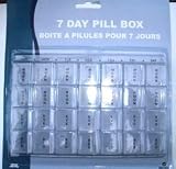 Kitchen & Housewares : 7-Pill Organiser Box
