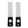 eBADA(TM) 2013 New USB Powered Colorful LED Fountain Dancing Water Mini Music Speakers for Iphone 4s 5 ipod itouch Samsung S2 S3 Note kindle blackberry Z10 MP3 /Mobile Phones/Computer All 3.5mm Audio Player (Color: Black)