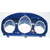 Blue Euro Dash Eurodash Cluster Gauges Cover 96 97 98 99 00 Honda Civic by APC