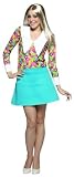 Marcia Brady Bunch Hippie 70'S Female Costume Dress Adult Standard
