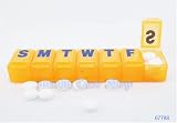 Ezy Dose 7 Day Amber Classic Small Pill Reminder  for Sale