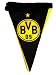 Trade Con Wimpelkette Borussia Dortmund, Schwarz/Gelb, Gesamtl�nge 3,5 m