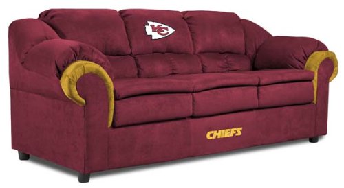 Kansas City Chiefs NFL Pub Sofa