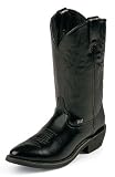 Men's Justin 12" Cow Leather Medium-Round-Toe Pull-On Casual Work Boots