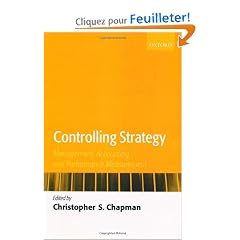 Controlling Strategy: Management, Accounting, and Performance Measurement