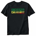 T-Shirt Black " Triple Ii Ethiopia " Country