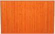 Laser Printed Split Bamboo 3' x 5' Tangerine Orange Veranda Rug