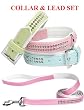 GREEN - SMALL - Gemstone Jeweled Collar AND Lead Set
