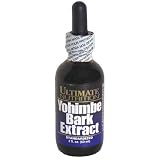 Ultimate Nutrition Yohimbe Bark Extract, Standardized, 2-Ounce Bottles (Pack of 3)