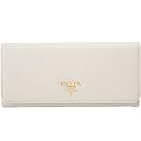 PRADA(プラダ)1M1132　SAFFIANO METAL　長札ファスナー財布　カーフ　CERA